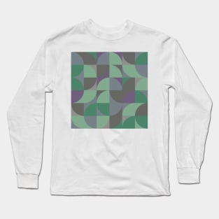 Modern Geometric (Fig) Long Sleeve T-Shirt